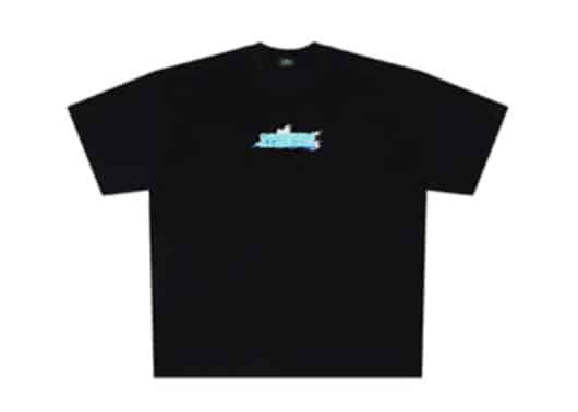 A Few Good Kids Wave Do Not Distrub Tee Black front view