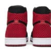 Air Jordan 1 Retro High Flyknit Bred back view
