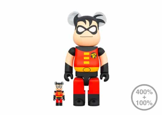 Bearbrick x DC Robin (The New Batman Adventures) 100% & 400% Set