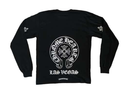 Chrome Hearts Las Vegas Exclusive LS Tee Black back view