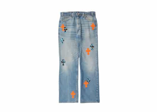 Chrome Hearts Levi's 517 Jeans st.Bath edition front view