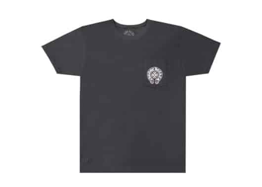 Chrome Hearts Los Angeles Horseshoe Tee Black front view