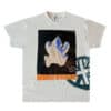 Travis Scott O2 Live Burning Man Tee White front view
