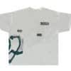 Travis Scott O2 Live Burning Man Tee White back view