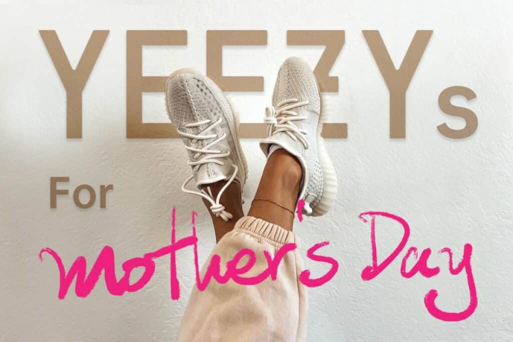 Women wearing Adidas Yeez