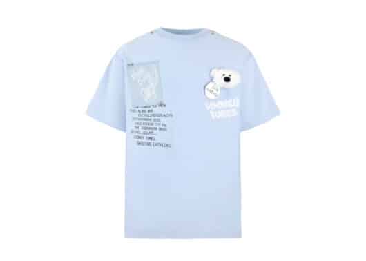 13De Marzo x Looney Tunes Bugs Bunny Sketch Tee Blue front view