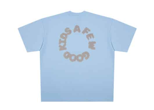 A Few Good Kids Basic Chenille Logo Tee Blue back view