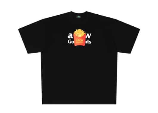 A Few Good Kids French Fries Tee Black front view
