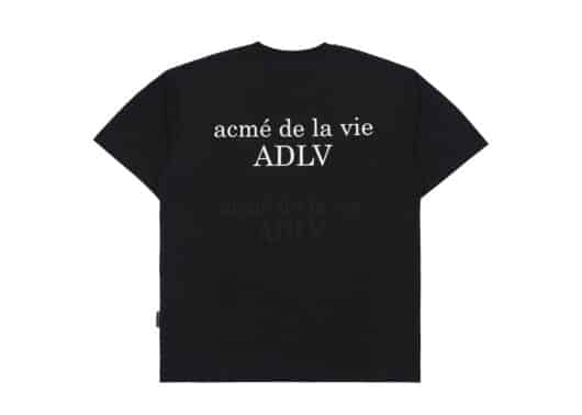 ADLV Baby Face Flower Garden Girl Tee Black - Image 2