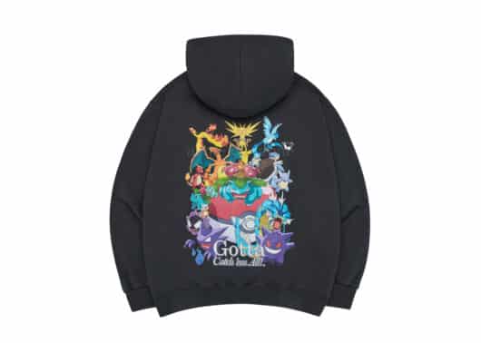 ADLV x Pokemon Gotta Hoodie Charcoal - Image 2