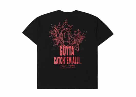 ADLV x Pokemon Gyarados Tee Black back view