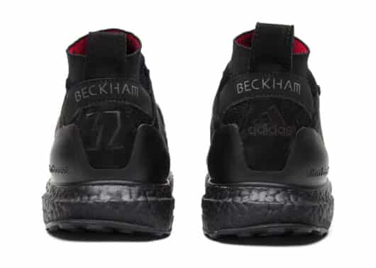 Adidas Accelerator Ultra Boost David Beckham Black back view