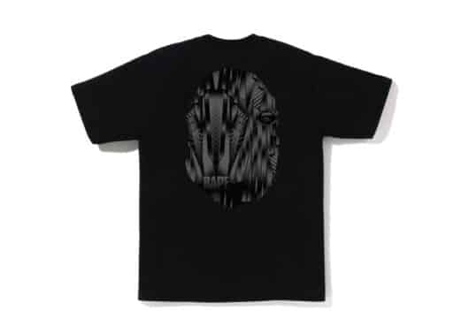 BAPE Speed Racer Big Ape Head Tee Black Black - Image 2