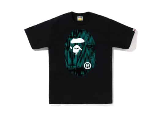 BAPE Speed Racer Big Ape Head Tee Black Blue