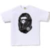 BAPE Speed Racer Big Ape Head Tee White Black