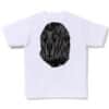 BAPE Speed Racer Big Ape Head Tee White Black - Image 2