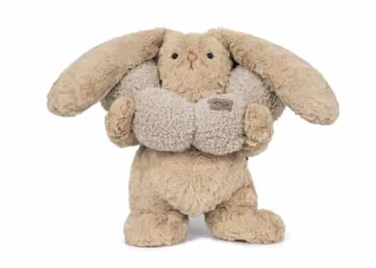 Pillow Fight Rabbit Plushie Brown