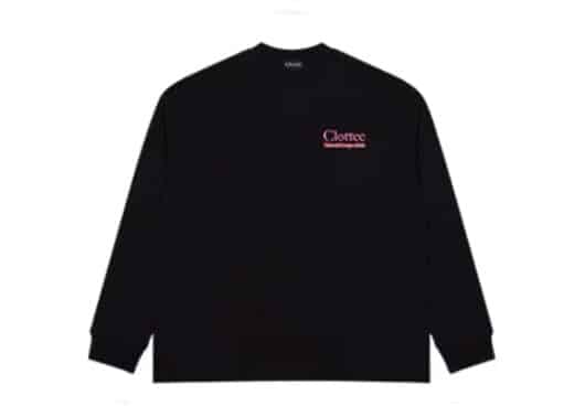 A Few Good Kids x Clottee Basic Logo L/S Tee Black - Image 2