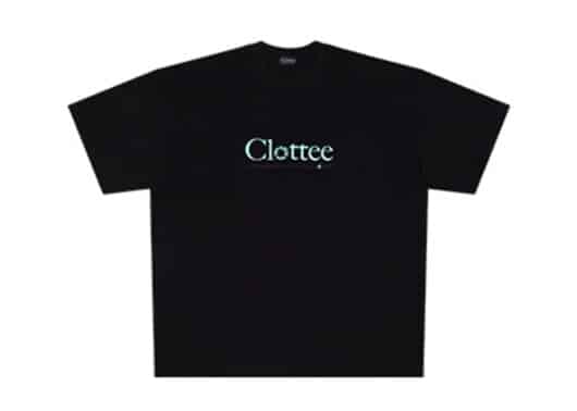 A Few Good Kids x Clottee Basic Logo Tee Black - Image 2