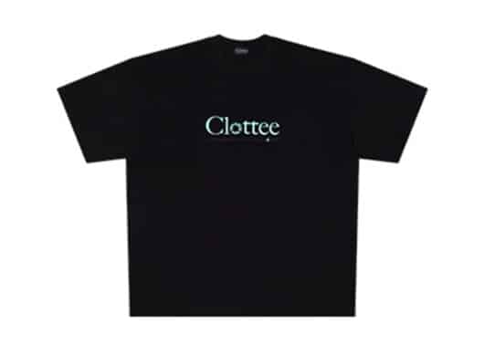 A Few Good Kids x Clottee Basic Logo Tee Black