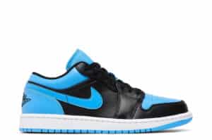 Air Jordan 1 Low Black University Blue