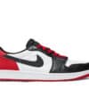 Air Jordan 1 Retro Low OG Black Toe (2023) side view