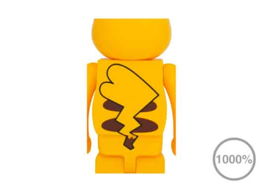 Bearbrick x Pokemon Pikachu Female Ver. 1000% Yellow - Image 2