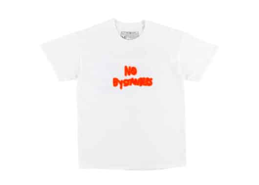 Travis Scott No Bystanders Tee White