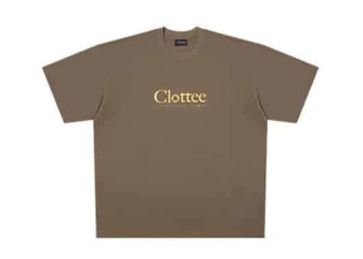 A Few Good Kids x Clottee Basic Logo Tee Brown - Image 2