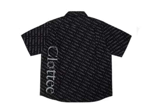 A Few Good Kids x Clottee Hawaiian Shirt Black - Image 2