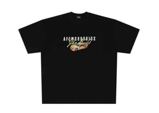 A Few Good Kids Racing Car Tee Black front view