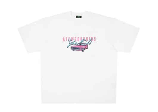 A Few Good Kids Racing Car Tee White front view