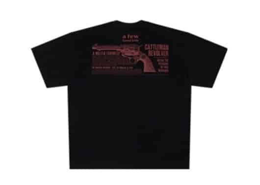A Few Good Kids Wild West Cowboy Tee Black back view