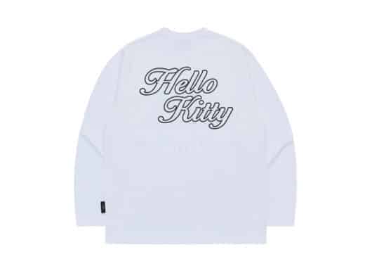 ADLV Sanrio Hello Kitty Artwork L/S Tee White - Image 2