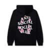 Anti Social Social Club Kkotch Zip Hoodie Black