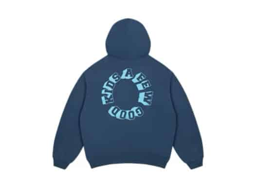 A Few Good Kids Candy Logo Zip Hoodie Blue - Image 2