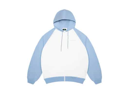 A Few Good Kids Colour Block Zip Up Hoodie Blue