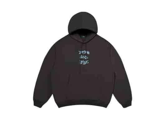 A Few Good Kids Graffiti Hoodie Grey front view