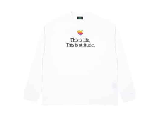 A Few Good Kids Slogan LS Tee White front view