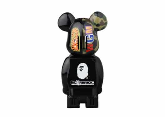 Bearbrick BAPE Fragrance Diffuser Black back view