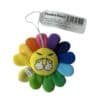 Takashi Murakami Flower Keychain Emoji 4 back view