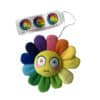Takashi Murakami Flower Keychain Emoji 4 front view
