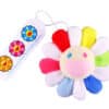 Takashi Murakami Flower Keychain Pin Multicolor front view