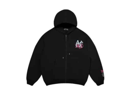 A Few Good Kids Bad Guy Zip Hoodie Black front view