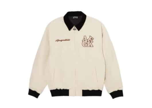 A Few Good Kids Basic Logo Detroit Jacket White front view