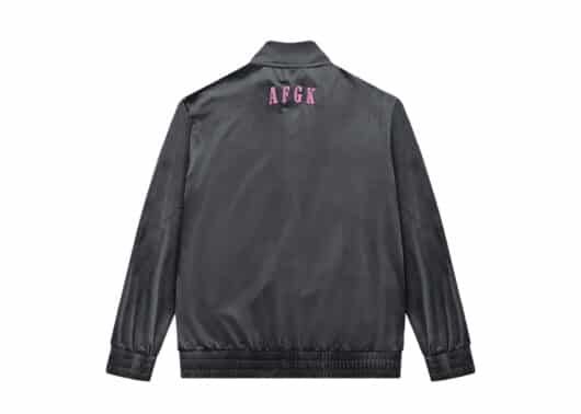 A Few Good Kids Basic Logo Velvet Jacket Grey - Image 2