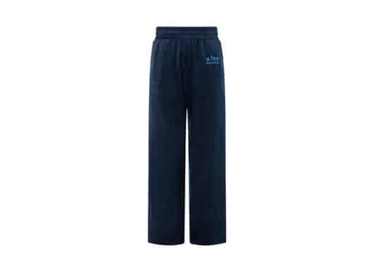 A Few Good Kids Basic Logo Velvet Pants Navy