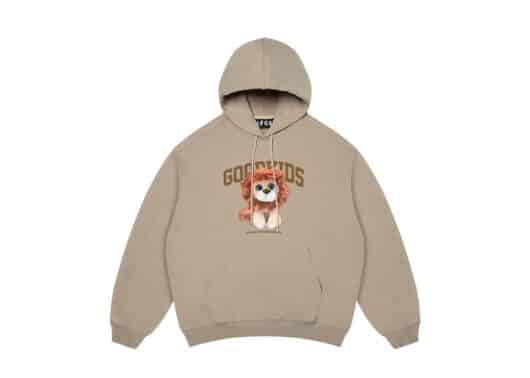 A Few Good Kids & Old Friends (FW23) Lion Hoodie Brown