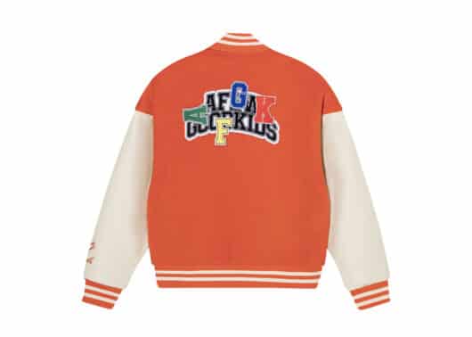 A Few Good Kids Velcro Baseball Jacket Orange - Image 2