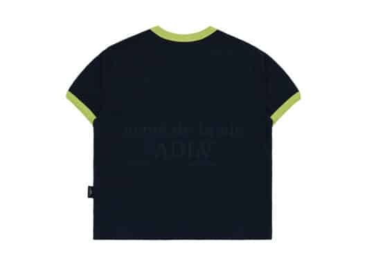 ADLV Sanrio Hello Kitty 3D Artwork Crop Tee Navy - Image 2